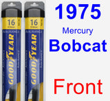 Front Wiper Blade Pack for 1975 Mercury Bobcat - Assurance