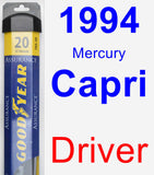 Driver Wiper Blade for 1994 Mercury Capri - Assurance