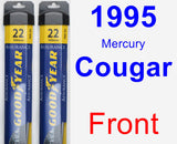 Front Wiper Blade Pack for 1995 Mercury Cougar - Assurance