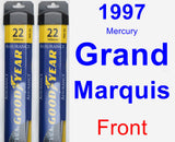 Front Wiper Blade Pack for 1997 Mercury Grand Marquis - Assurance