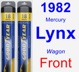 Front Wiper Blade Pack for 1982 Mercury Lynx - Assurance