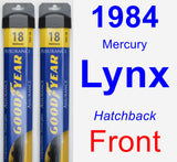 Front Wiper Blade Pack for 1984 Mercury Lynx - Assurance