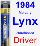 Driver Wiper Blade for 1984 Mercury Lynx - Assurance