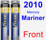 Front Wiper Blade Pack for 2010 Mercury Mariner - Assurance