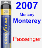 Passenger Wiper Blade for 2007 Mercury Monterey - Assurance