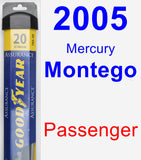 Passenger Wiper Blade for 2005 Mercury Montego - Assurance