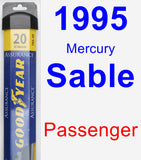 Passenger Wiper Blade for 1995 Mercury Sable - Assurance