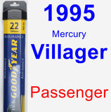 Passenger Wiper Blade for 1995 Mercury Villager - Assurance
