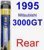 Rear Wiper Blade for 1995 Mitsubishi 3000GT - Assurance