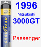 Passenger Wiper Blade for 1996 Mitsubishi 3000GT - Assurance