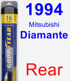 Rear Wiper Blade for 1994 Mitsubishi Diamante - Assurance