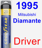 Driver Wiper Blade for 1995 Mitsubishi Diamante - Assurance