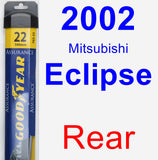 Rear Wiper Blade for 2002 Mitsubishi Eclipse - Assurance