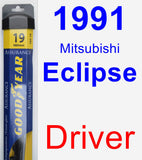 Driver Wiper Blade for 1991 Mitsubishi Eclipse - Assurance