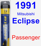 Passenger Wiper Blade for 1991 Mitsubishi Eclipse - Assurance