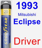 Driver Wiper Blade for 1993 Mitsubishi Eclipse - Assurance