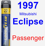 Passenger Wiper Blade for 1997 Mitsubishi Eclipse - Assurance