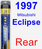 Rear Wiper Blade for 1997 Mitsubishi Eclipse - Assurance