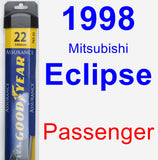 Passenger Wiper Blade for 1998 Mitsubishi Eclipse - Assurance