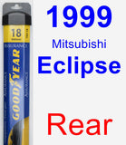 Rear Wiper Blade for 1999 Mitsubishi Eclipse - Assurance