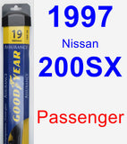 Passenger Wiper Blade for 1997 Nissan 200SX - Assurance