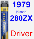 Driver Wiper Blade for 1979 Nissan 280ZX - Assurance