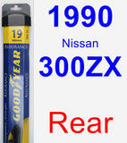 Rear Wiper Blade for 1990 Nissan 300ZX - Assurance