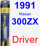 Driver Wiper Blade for 1991 Nissan 300ZX - Assurance