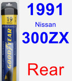 Rear Wiper Blade for 1991 Nissan 300ZX - Assurance