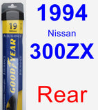 Rear Wiper Blade for 1994 Nissan 300ZX - Assurance