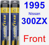 Front Wiper Blade Pack for 1995 Nissan 300ZX - Assurance