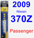 Passenger Wiper Blade for 2009 Nissan 370Z - Assurance