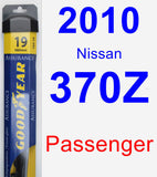 Passenger Wiper Blade for 2010 Nissan 370Z - Assurance