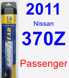 Passenger Wiper Blade for 2011 Nissan 370Z - Assurance