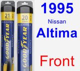 Front Wiper Blade Pack for 1995 Nissan Altima - Assurance