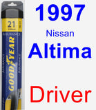 Driver Wiper Blade for 1997 Nissan Altima - Assurance