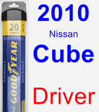 Driver Wiper Blade for 2010 Nissan Cube - Assurance