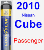 Passenger Wiper Blade for 2010 Nissan Cube - Assurance