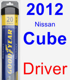 Driver Wiper Blade for 2012 Nissan Cube - Assurance