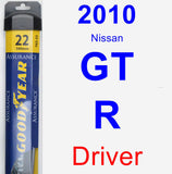 Driver Wiper Blade for 2010 Nissan GT-R - Assurance