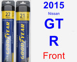 Front Wiper Blade Pack for 2015 Nissan GT-R - Assurance