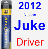 Driver Wiper Blade for 2012 Nissan Juke - Assurance