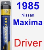 Driver Wiper Blade for 1985 Nissan Maxima - Assurance