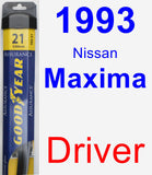 Driver Wiper Blade for 1993 Nissan Maxima - Assurance