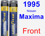 Front Wiper Blade Pack for 1995 Nissan Maxima - Assurance