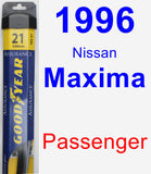 Passenger Wiper Blade for 1996 Nissan Maxima - Assurance