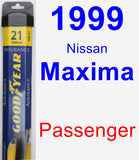 Passenger Wiper Blade for 1999 Nissan Maxima - Assurance