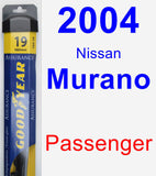 Passenger Wiper Blade for 2004 Nissan Murano - Assurance