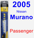 Passenger Wiper Blade for 2005 Nissan Murano - Assurance