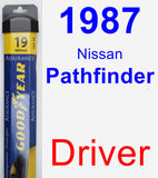 Driver Wiper Blade for 1987 Nissan Pathfinder - Assurance